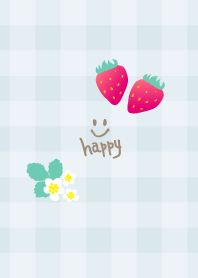 Strawberry cute check12 from Japan