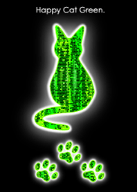 Happy Cat Green.