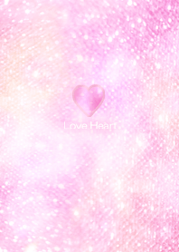 Shine pink heart