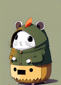 Halloween Hamster B307b4