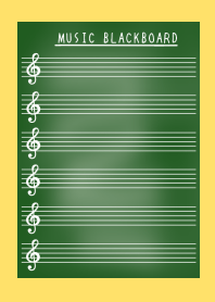 MUSIC BLACKBOARD/YELLOW
