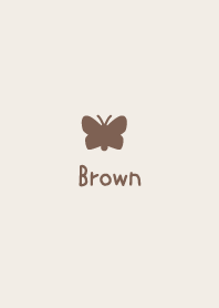 Butterfly -Brown-