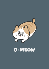 Q-meow6 / dark steel blue