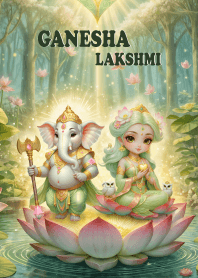 พระพิฆเนศ พระแม่ลักษมี,สมหวังมั่งมี