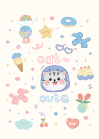 Love Cat Cute Minimal :-)