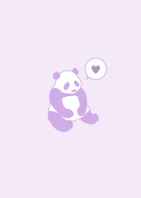 SIMPLE PANDA - Lilac -