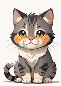 cute tabby cat