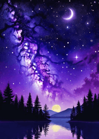 Bright Moon and Dawn 936721