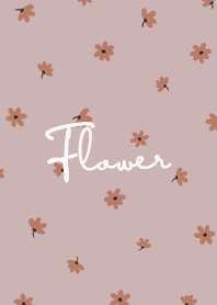 petite flower o / rose pink