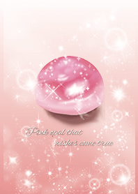 Beige & Pink / Pink opal of love