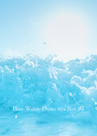 Blue Water Photo 654 Not AI