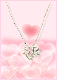 イニシャル S&R （ハート）