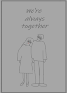 We're always together/dusty gray(JP)