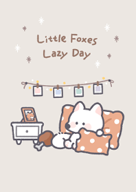 小狐半半懶日子 - 小白狐