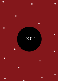 Small dots and bordeaux-black.