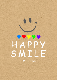 HAPPY SMILE KRAFT 5color 9 -MEKYM-