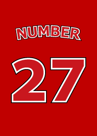 Number 27 red version