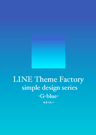 simple design -G-aquablue-