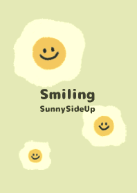 Smiling Sunny Side Up  - Green Olive