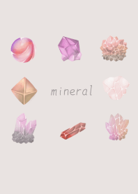 Simple<red mineral>