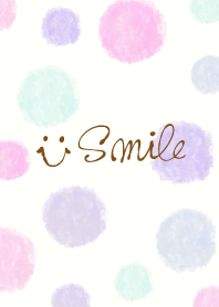 水彩水玉-スマイル20-