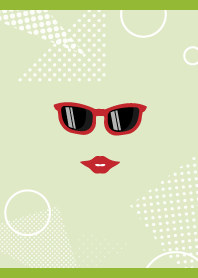 sunglasses smile on MG