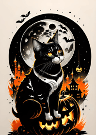 halloween cat 81C6F2
