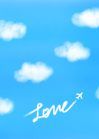 シンプルひこうき雲