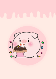 Simple Pig Love Sweet Theme