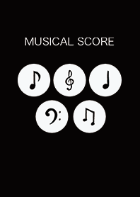 MUSICAL SCORE.
