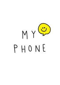 私の携帯。MY PHONE。