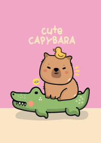 Capybara! Pink