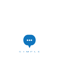 SIMPLE mini(white blue)V.1879b