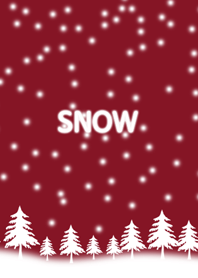 snow_red_it's snowing.