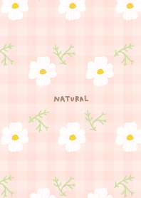 Small floral pattern natural11 Japan