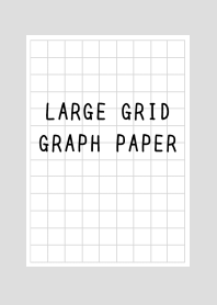 LARGE BLACK GRID GRAPH PAPER-GRAYj
