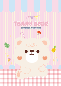 Teddy Bear Kawaii Love Pink