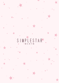 SIMPLE STAR-PINK WHITE- 28