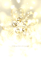 超絶運気アップ 黄金クローバー In 光の海 Line 着せかえ Line Store