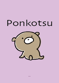 Purple : Bear Ponkotsu !