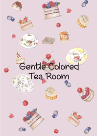 gentle colored tea room