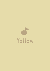โน้ตดนตรี -ความหมองคล้ำสีเหลือง-