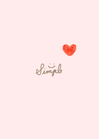 Watercolor red heart9 from Japan