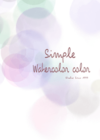 Simple watercolor color02