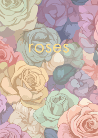 brown&yellow 薔薇の癒し