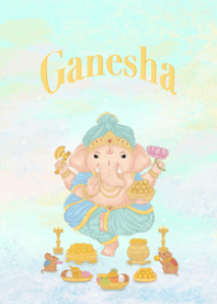 Ganesha by minimon green