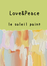 Oil painting art [le soleil paint 277]