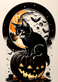 halloween cat A457a6