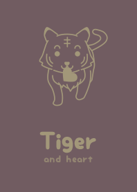 Tiger & heart Heather