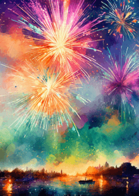 Beautiful Fireworks Theme#314